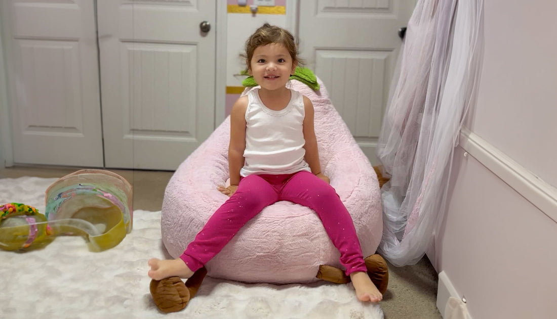 Make Playtime Comfy with These Fun Bean Bag Chairs for Kids