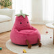 Eggzu Eggplant Bean Bag Chair – Soft ＆ Supportive