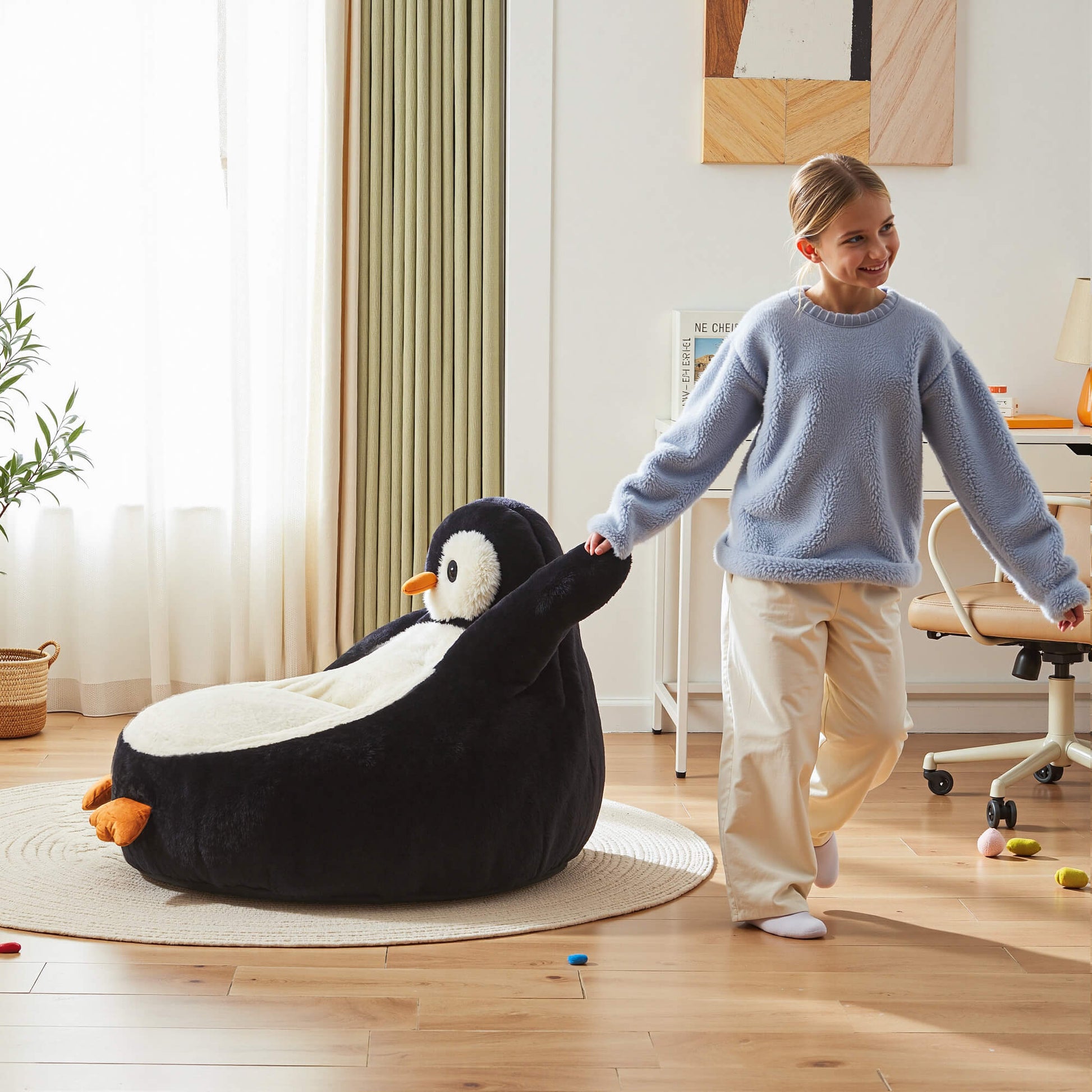 squishy bean bag chair